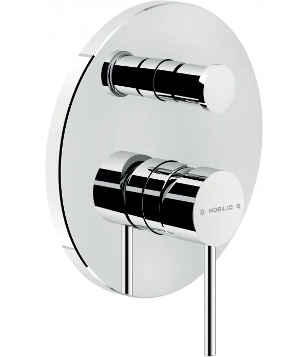 Parte esterna VE125100/ECR serie VELIS gruppo doccia - NOBILI