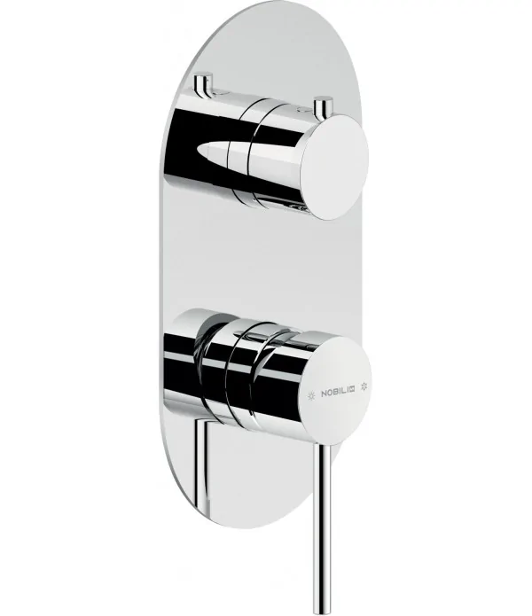 Parte esterna WE81102/VECR serie VELIS gruppo doccia - NOBILI