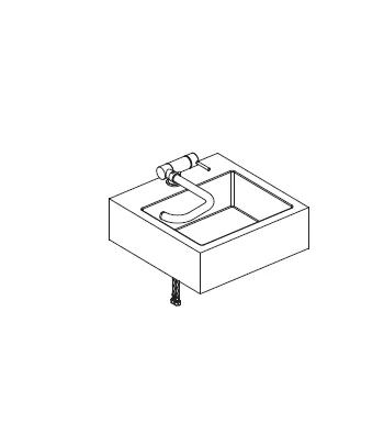 Miscelatore gruppo cucina GATTONI 6014765C0 serie SOTTOFINESTRA