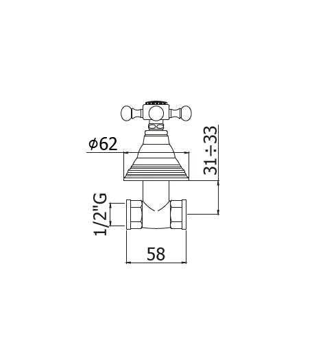 Rubinetto gruppo bagno PAFFONI FBLV010CR serie BELINDA MELISSA