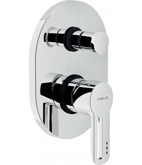 Monocomando RD00100CR a risparmio energetico serie NEW ROAD gruppo doccia-NOBILI