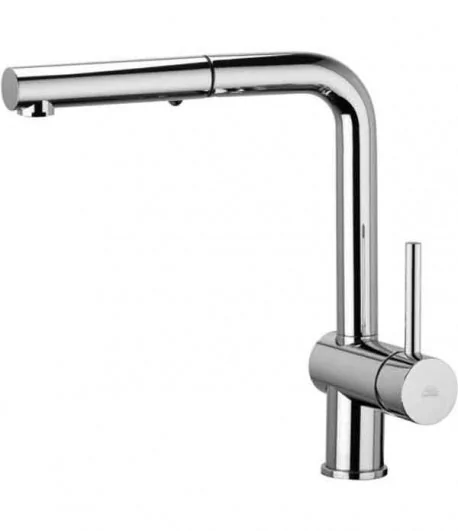 Miscelatore gruppo cucina PAFFONI LIG285CR-MET serie LIGHT