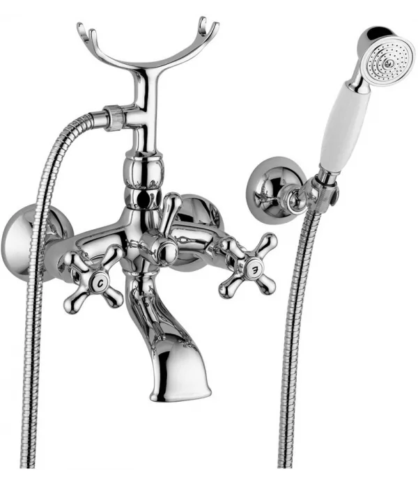 Gruppo vasca/doccia IRV026CR Retrò serie IRIS-VIOLA gruppo vasca/doccia - PAFFONI