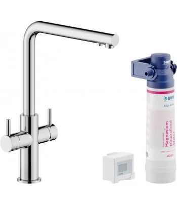 Rubinetto Lavello AQ93823/3VBCR con sistema filtrante ACQUERELLI SORGENTE FILTRA NOBILI