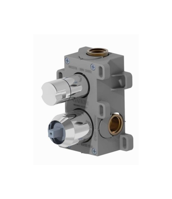 Set incasso universale SC054 per miscelatore doccia 2 vie GATTONI.